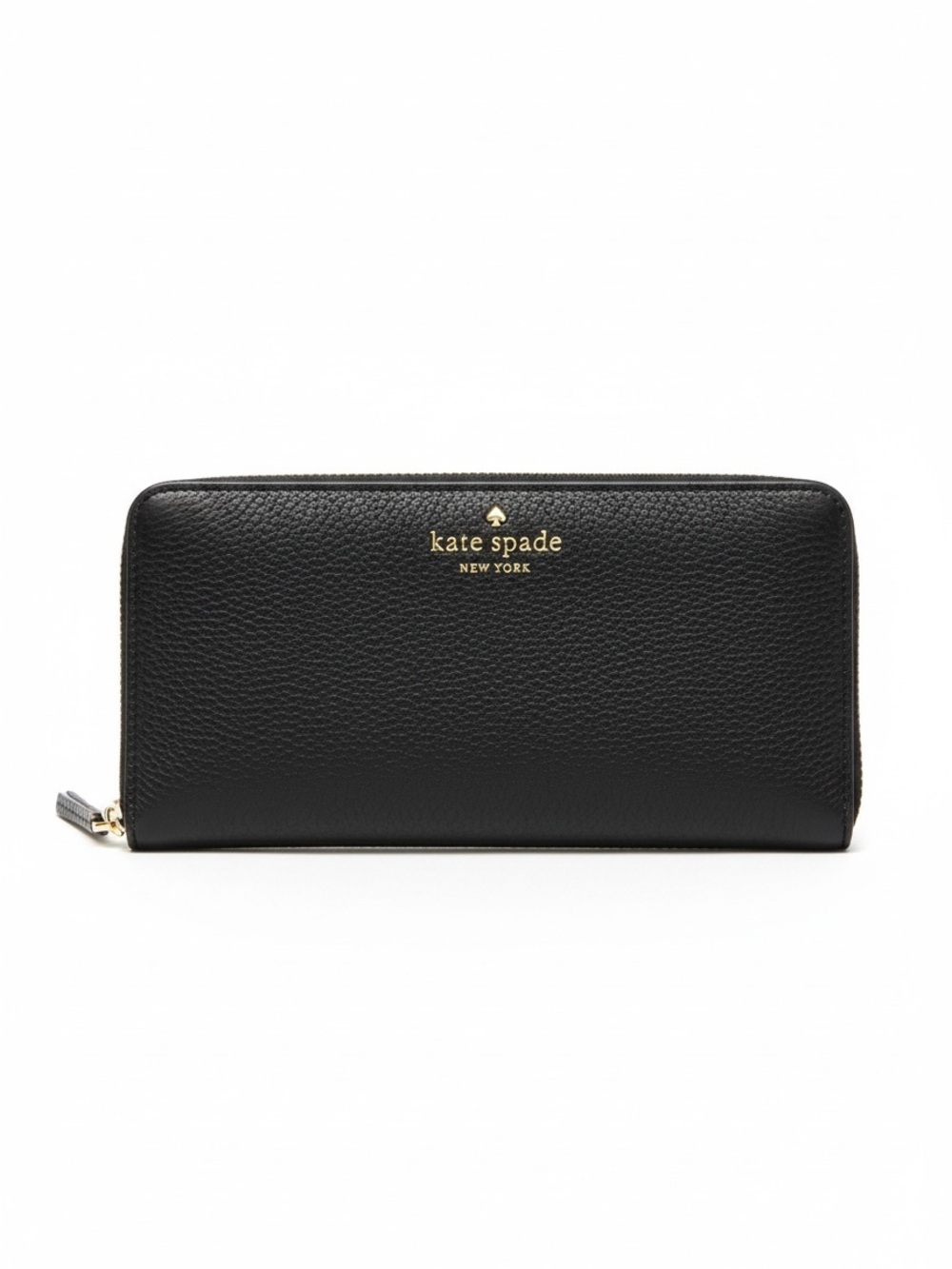 Kate Spade New York Black Leather Zip Around Wallet